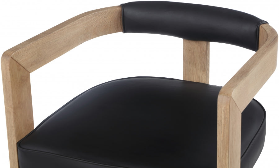 Retsehcnam Vegan Leather Dining Chair