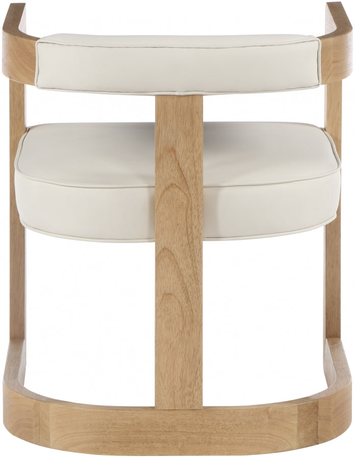 Retsehcnam Vegan Leather Dining Chair