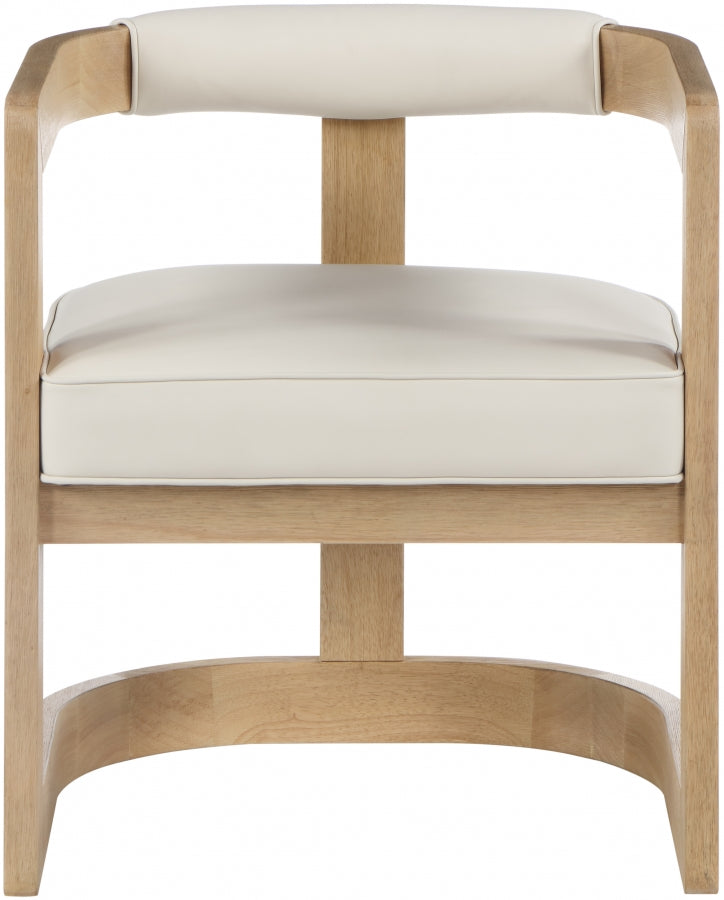 Retsehcnam Vegan Leather Dining Chair