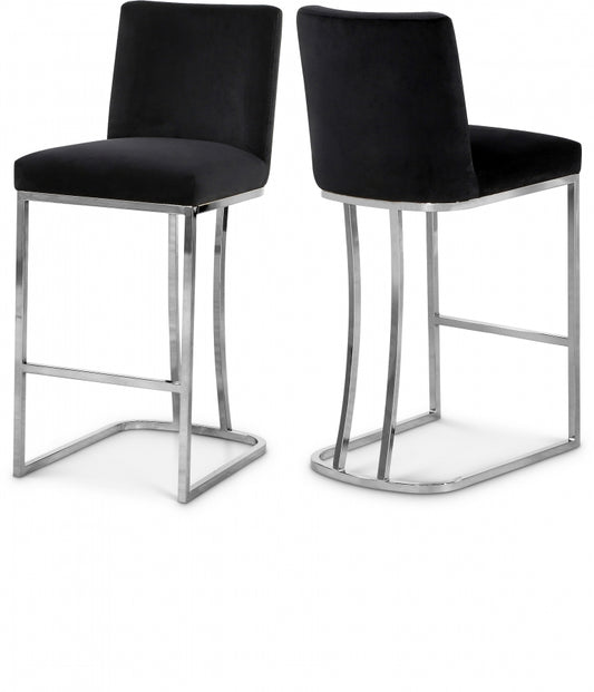 Idieh Velvet Counter Stool