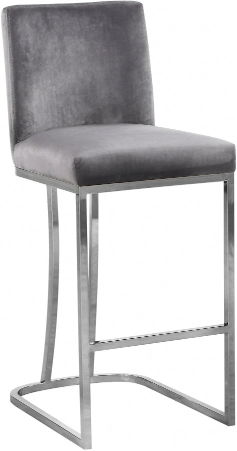 Idieh Velvet Counter Stool