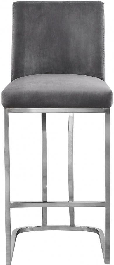 Idieh Velvet Counter Stool