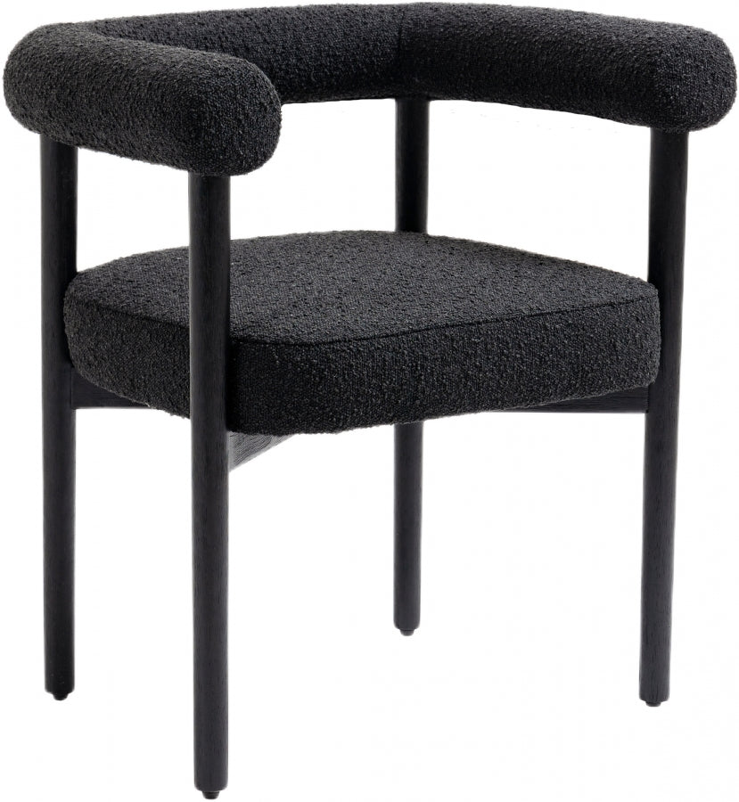 Ttayh Boucle Fabric Dining Chair