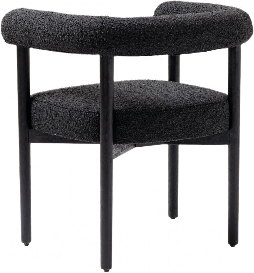 Ttayh Boucle Fabric Dining Chair