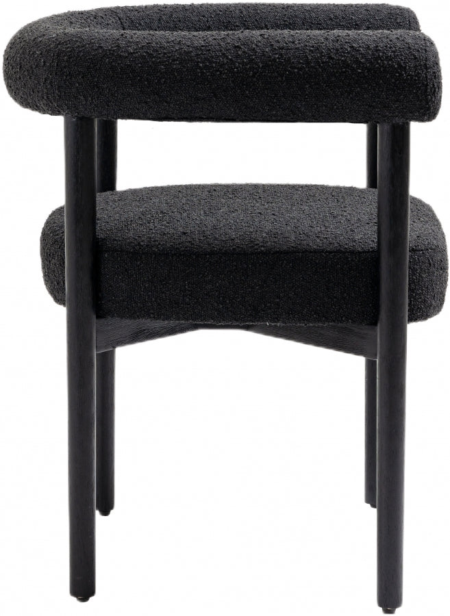 Ttayh Boucle Fabric Dining Chair
