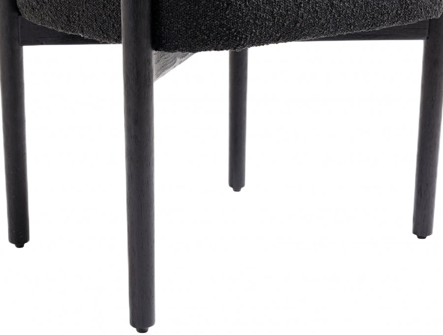 Ttayh Boucle Fabric Dining Chair
