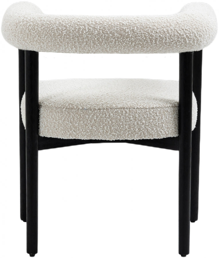 Ttayh Boucle Fabric Dining Chair