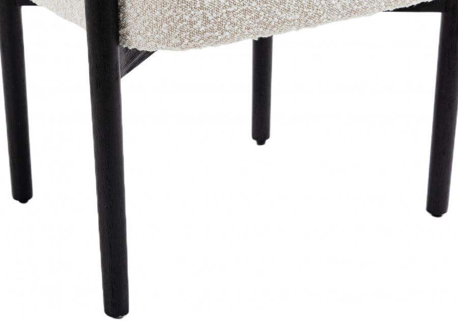 Ttayh Boucle Fabric Dining Chair