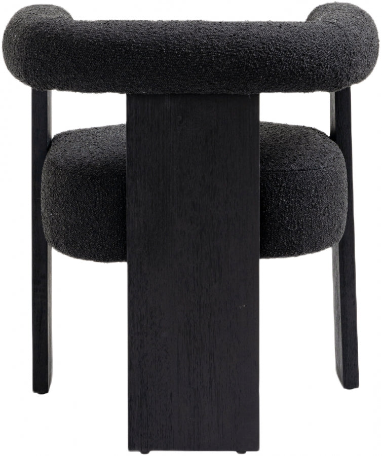 Lerrab Boucle Fabric Dining Chair