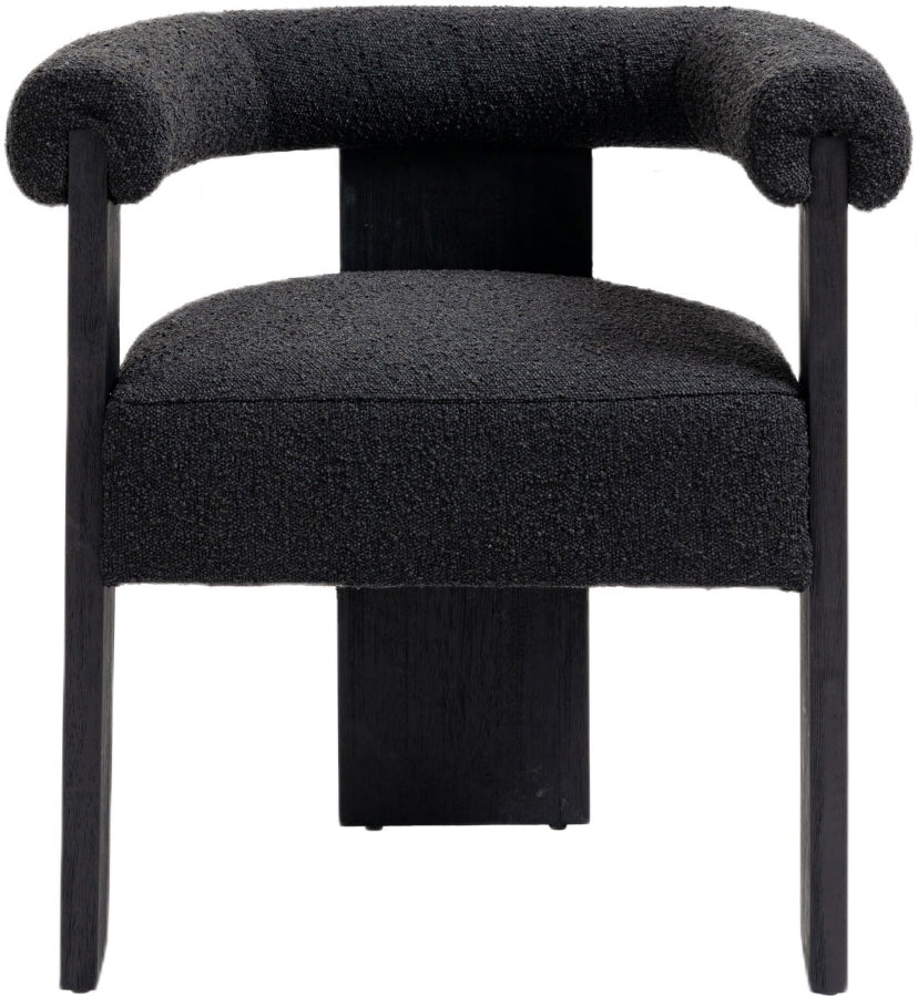 Lerrab Boucle Fabric Dining Chair