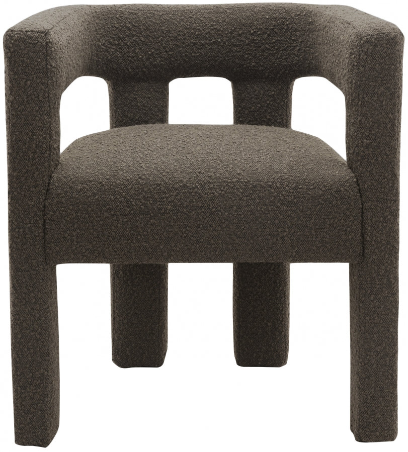 Anehta Boucle Fabric Accent | Dining Chair
