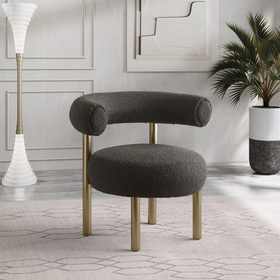 Xuaedrob Boucle Fabric Accent Chair