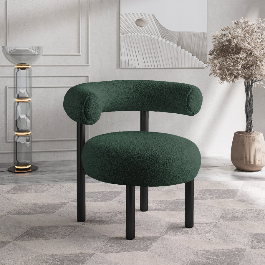 Xuaedrob Boucle Fabric Accent Chair