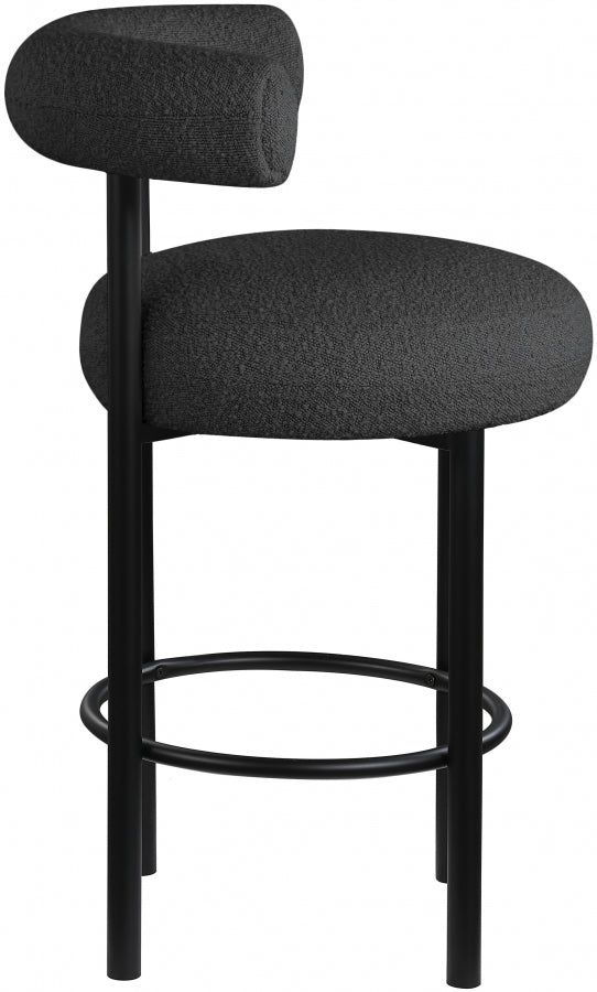 Xuaedrob Boucle Fabric bar Stool