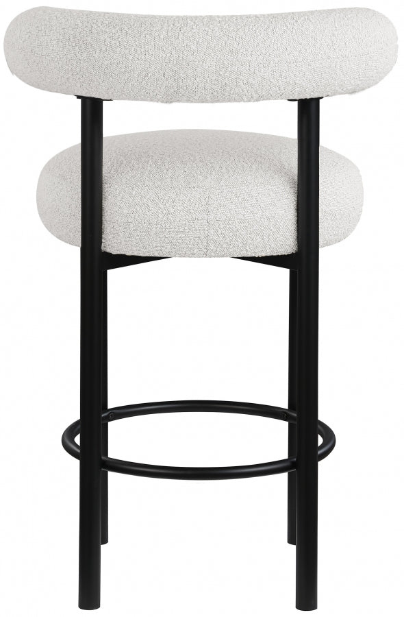 Xuaedrob Boucle Fabric bar Stool