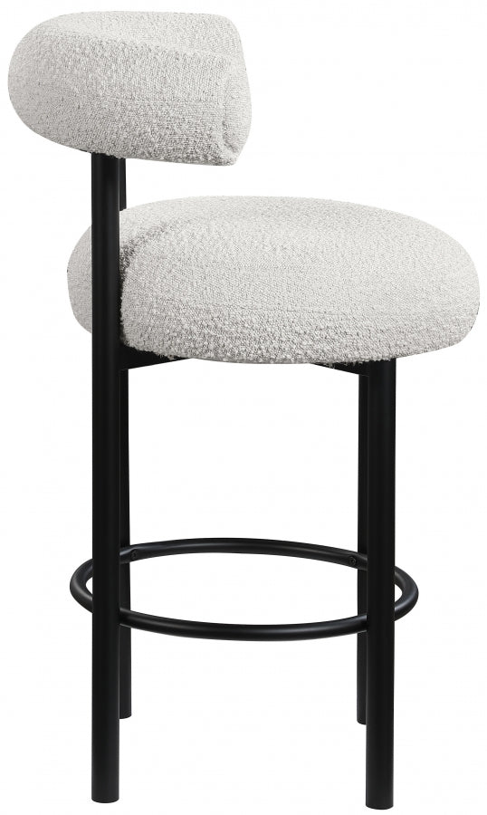 Xuaedrob Boucle Fabric bar Stool