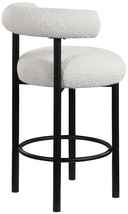 Xuaedrob Boucle Fabric bar Stool
