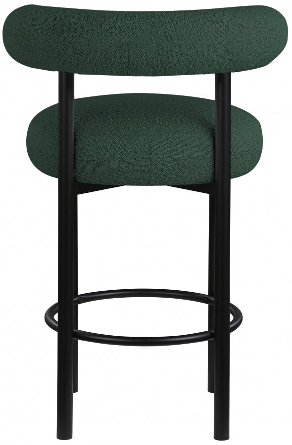 Xuaedrob Boucle Fabric bar Stool