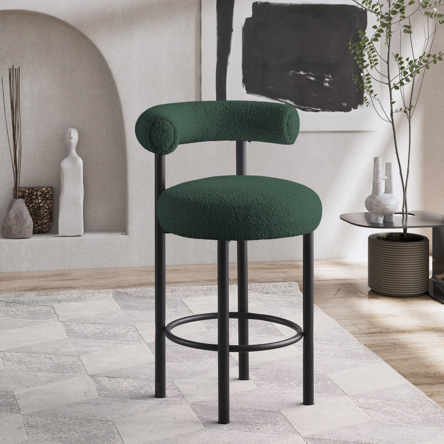 Xuaedrob Boucle Fabric bar Stool