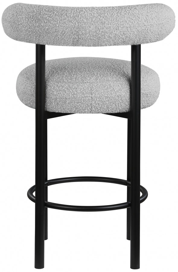 Xuaedrob Boucle Fabric bar Stool