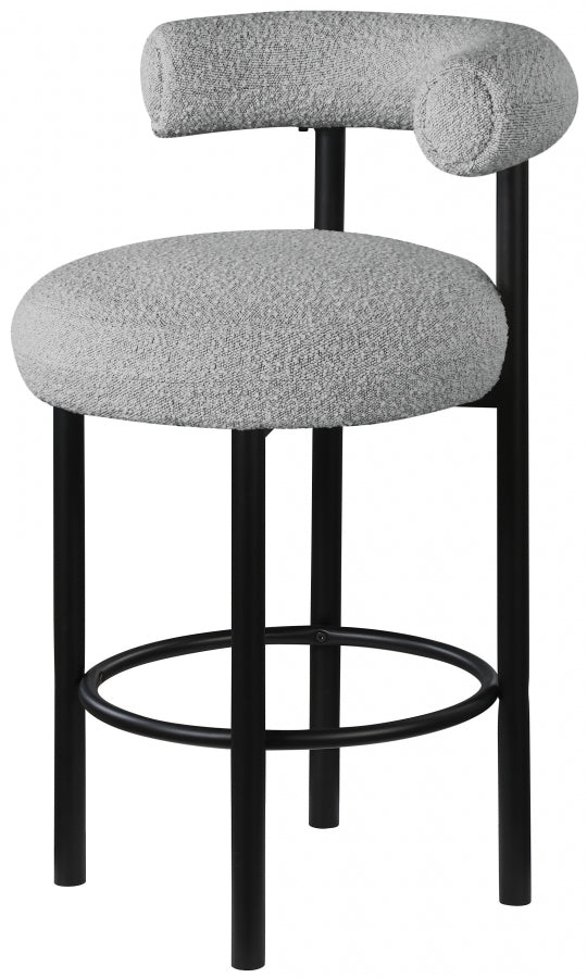 Xuaedrob Boucle Fabric bar Stool
