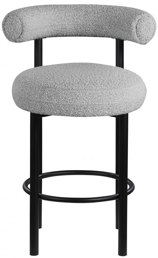 Xuaedrob Boucle Fabric bar Stool