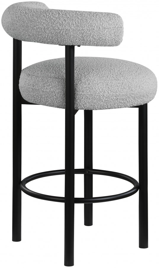 Xuaedrob Boucle Fabric bar Stool
