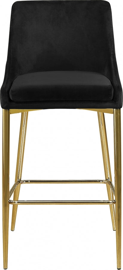 Anirak Velvet Counter Stool