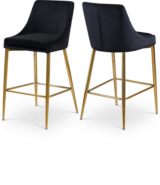 Anirak Velvet Counter Stool