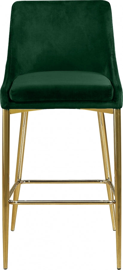 Anirak Velvet Counter Stool