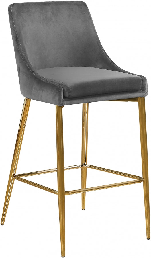 Anirak Velvet Counter Stool