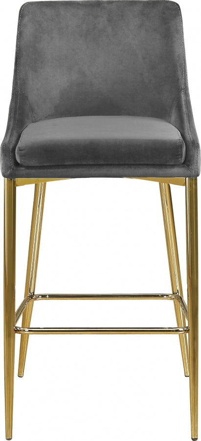 Anirak Velvet Counter Stool