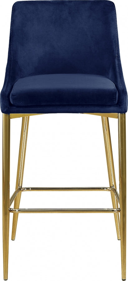 Anirak Velvet Counter Stool