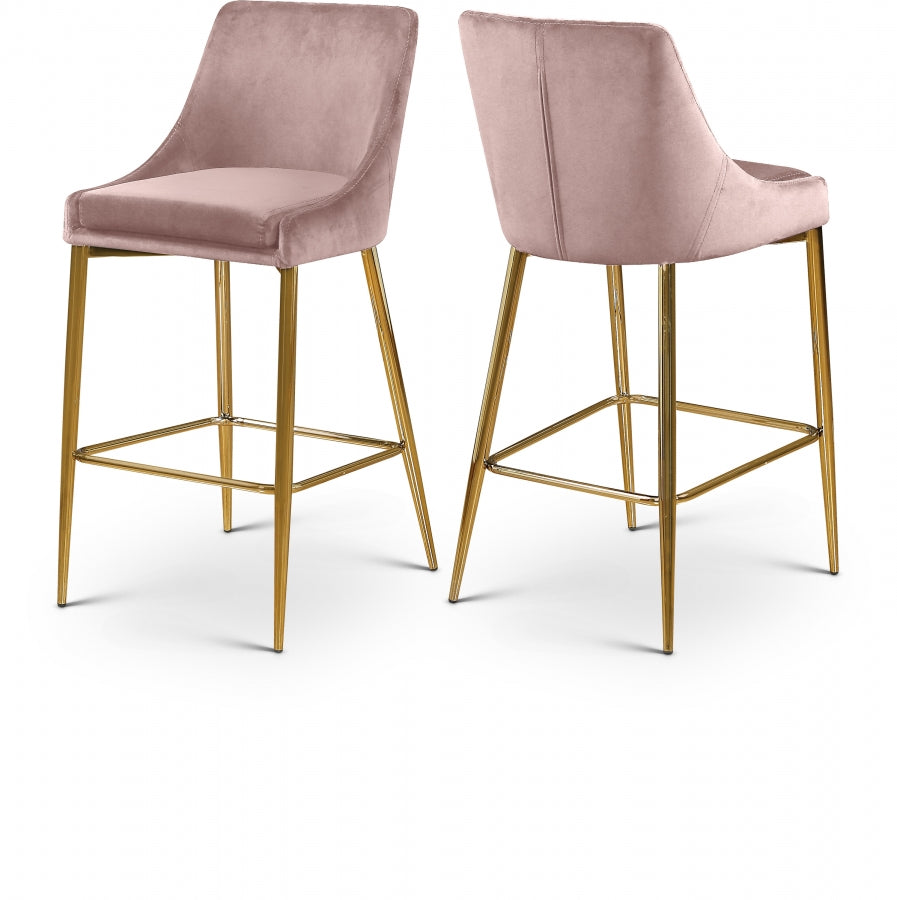 Anirak Velvet Counter Stool