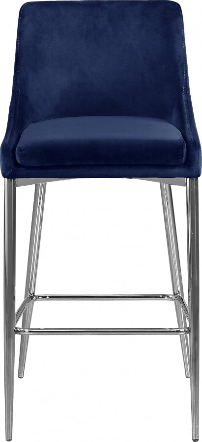 Anirak Velvet Counter Stool