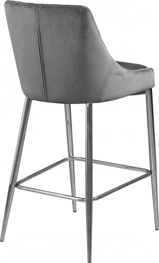 Anirak Velvet Counter Stool