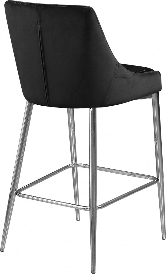 Anirak Velvet Counter Stool