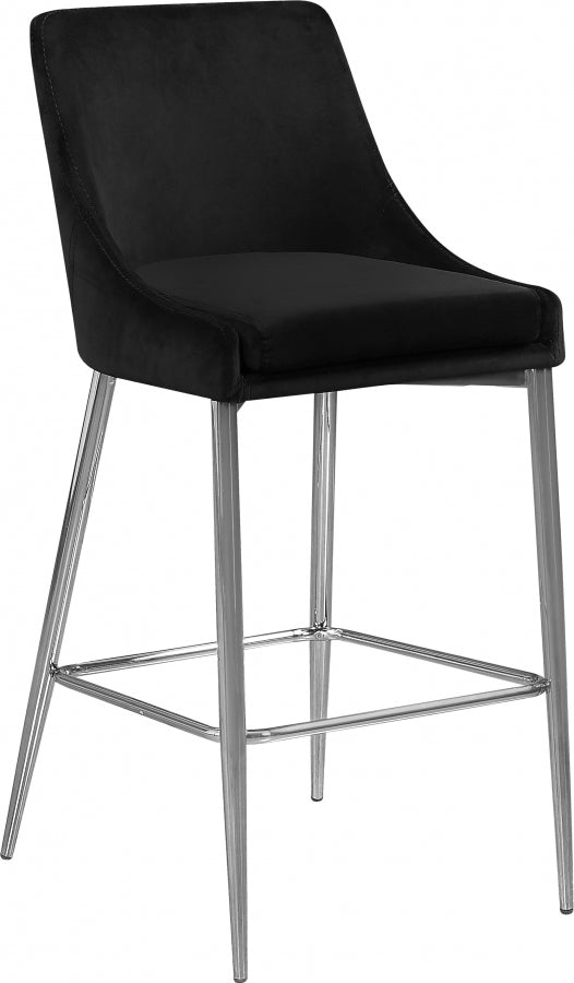 Anirak Velvet Counter Stool