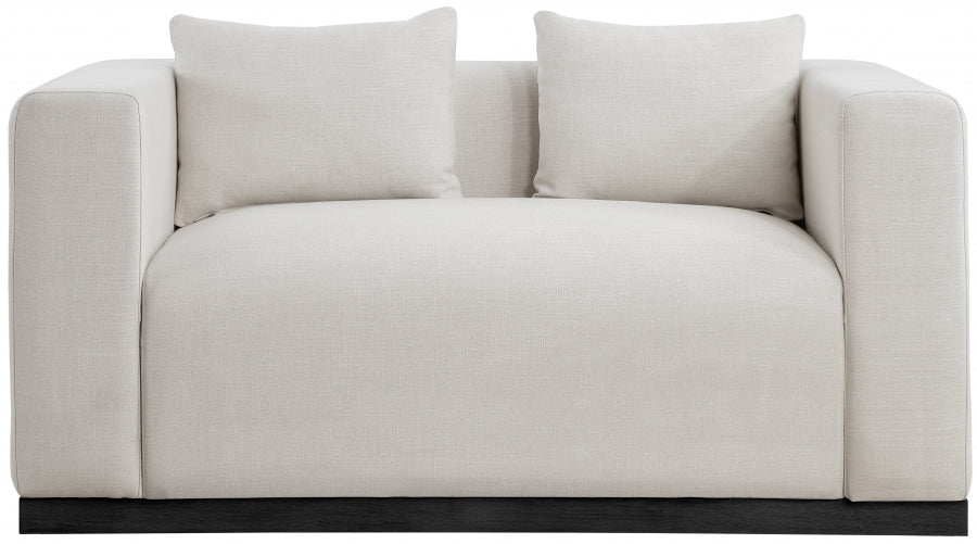 Eifla Linen Textured Fabic Living Room Set