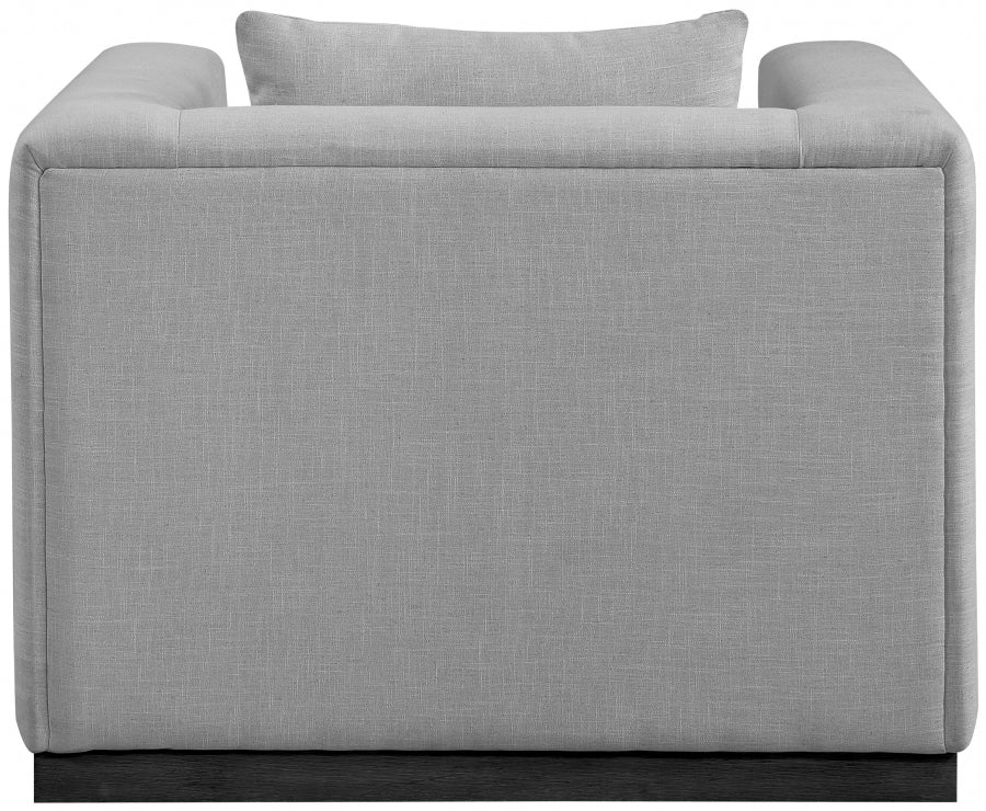 Eifla Linen Textured Fabic Living Room Set