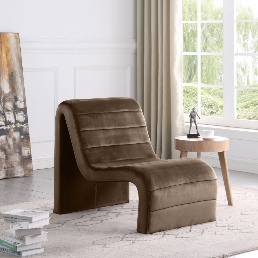 Yvi Velvet accent chair