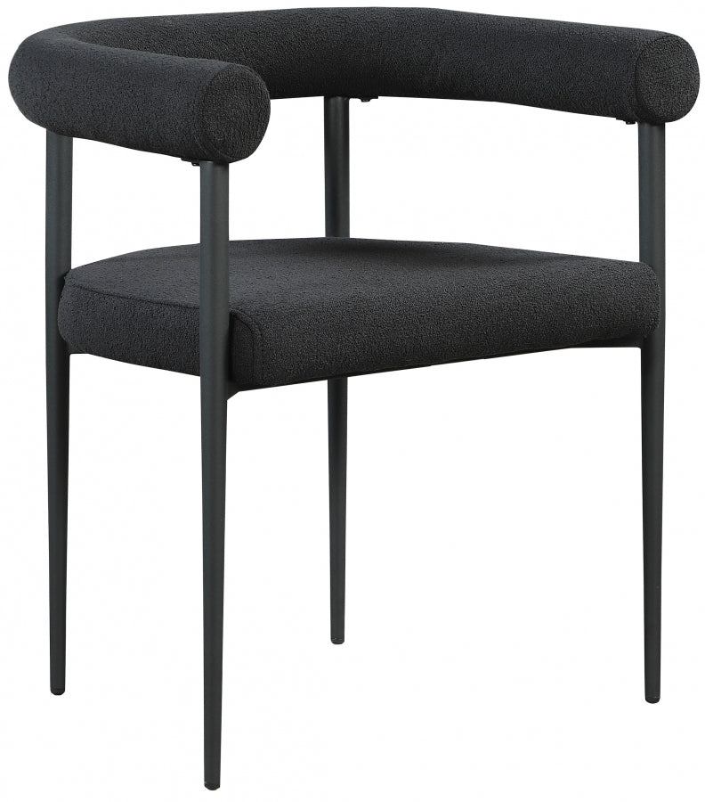 Eiuol Boucle Fabric Dining Chair
