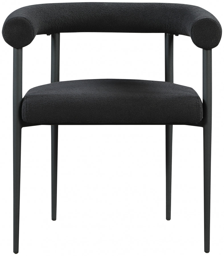 Eiuol Boucle Fabric Dining Chair