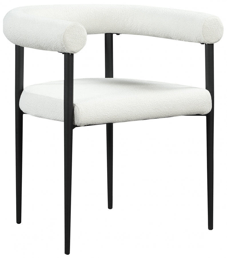 Eiuol Boucle Fabric Dining Chair