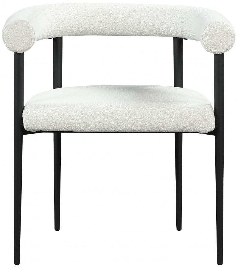 Eiuol Boucle Fabric Dining Chair