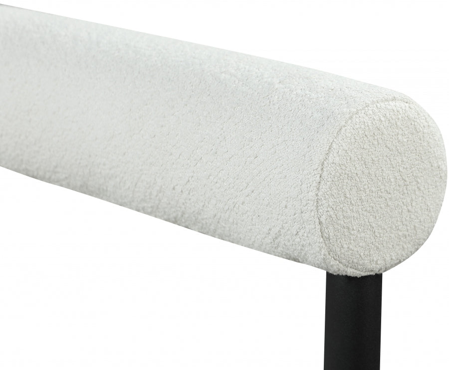 Eiuol Boucle Fabric Dining Chair