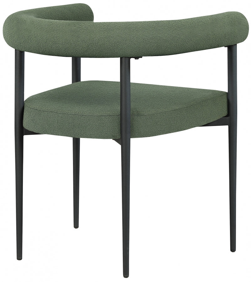 Eiuol Boucle Fabric Dining Chair