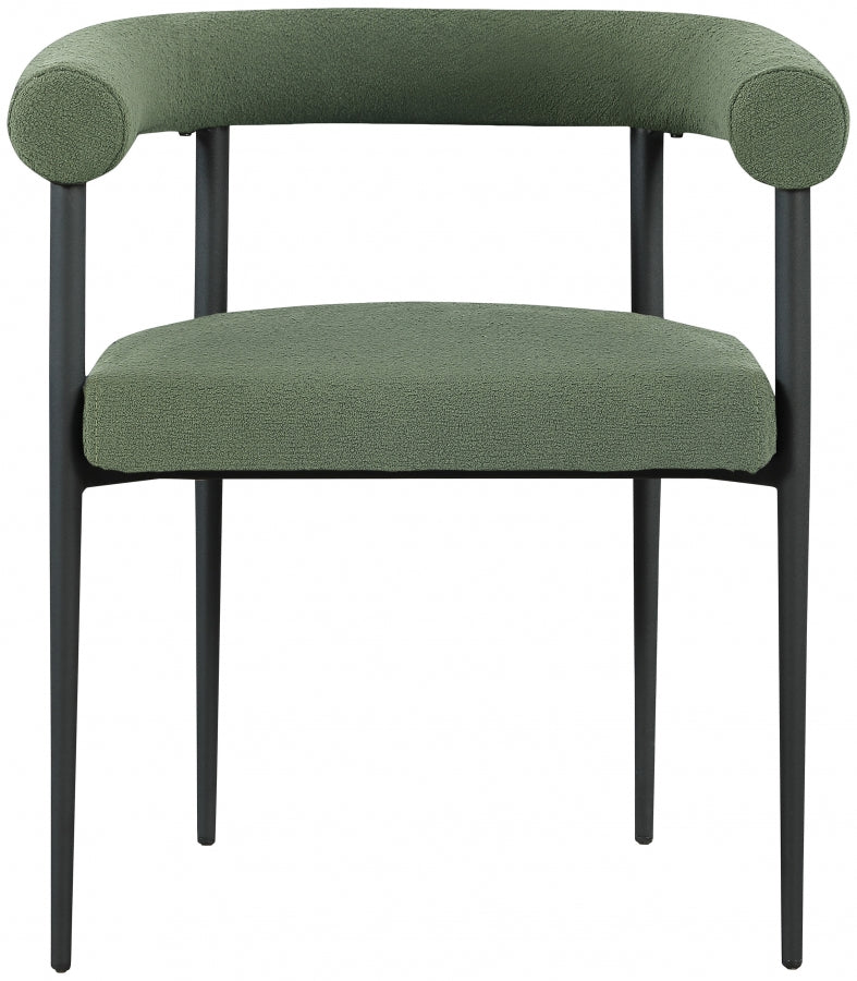 Eiuol Boucle Fabric Dining Chair