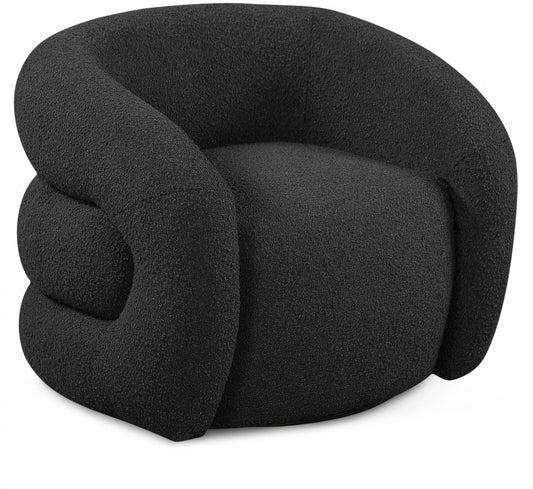 Yrubxor Boucle Fabric Swivel Accent Chair