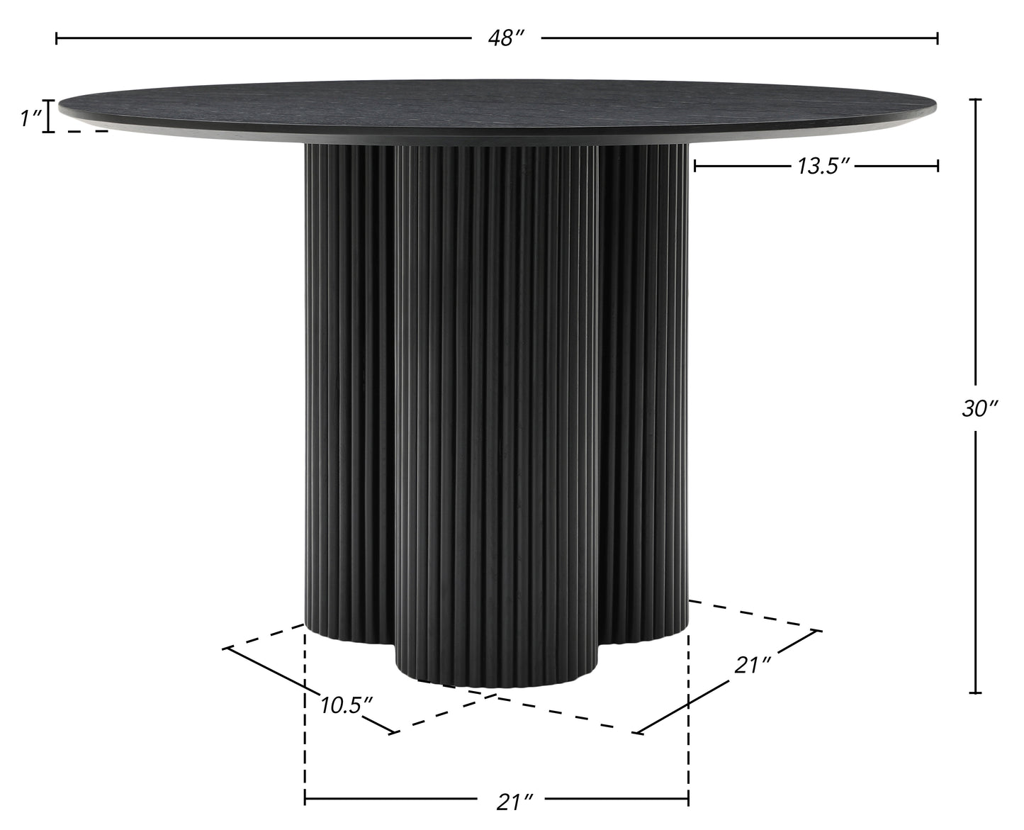 Abmis 48" Dining table